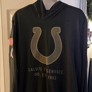 Nike Men's Olive Salute to Service Sweater